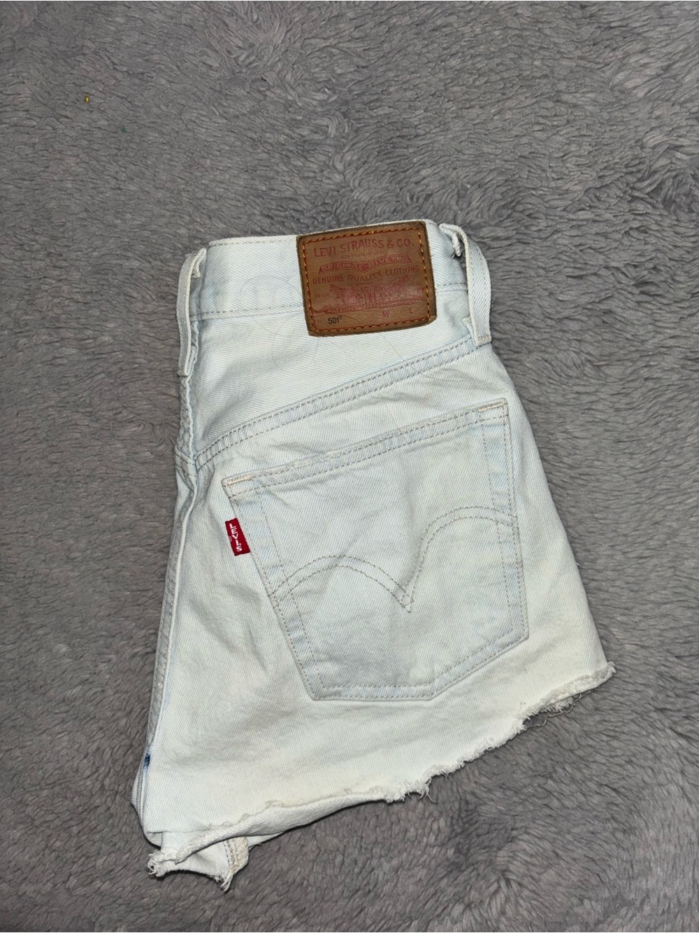 Levi's light wash Women’s Denim Shorts - Classic High-Waist